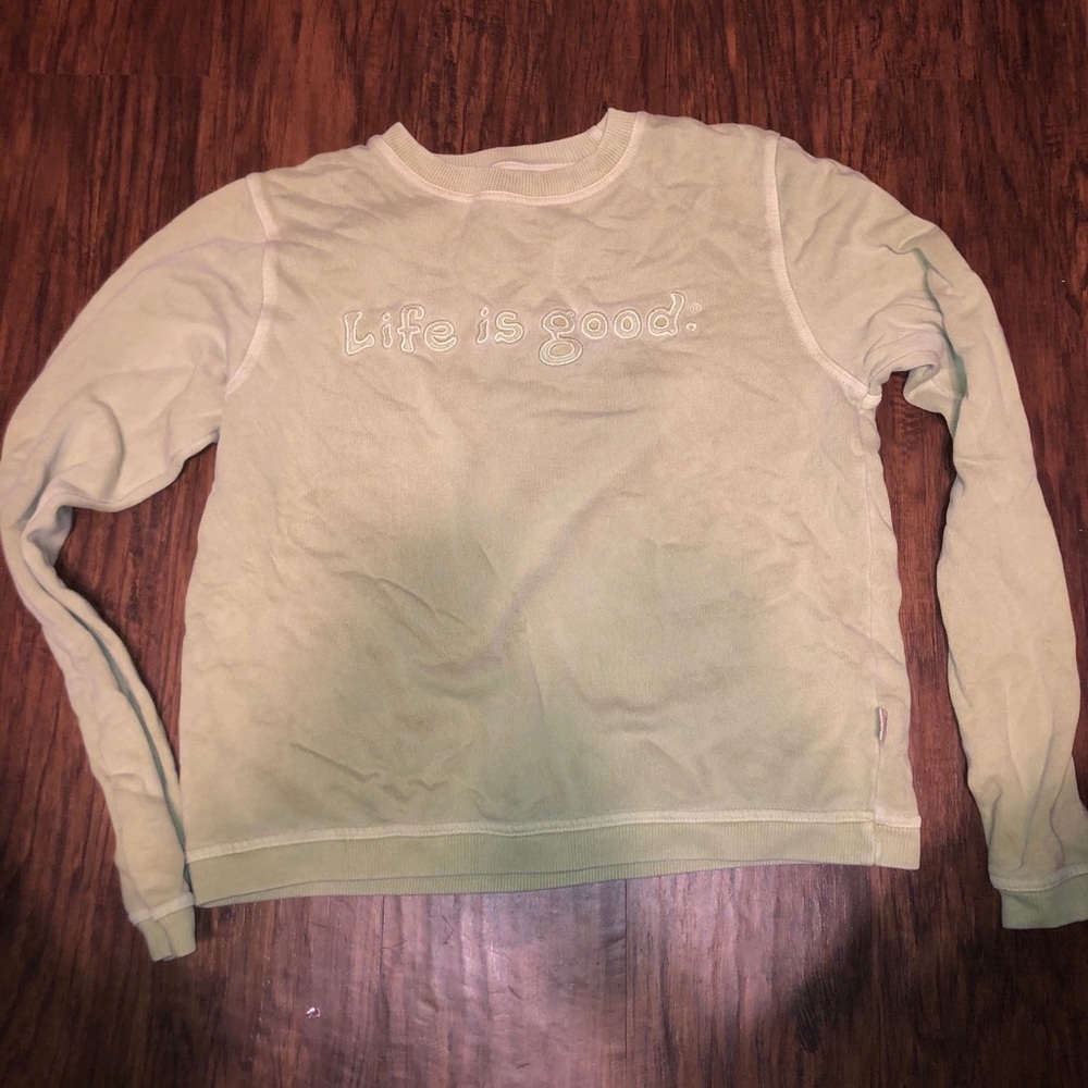 Green Crew neck
